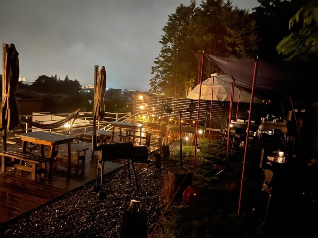 Maison d'hôtes Mount Fuji Panorama Glamping à Fujikawaguchiko Extérieur photo