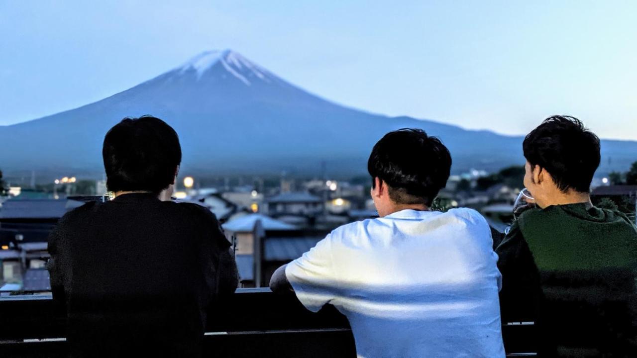 Maison d'hôtes Mount Fuji Panorama Glamping à Fujikawaguchiko Extérieur photo