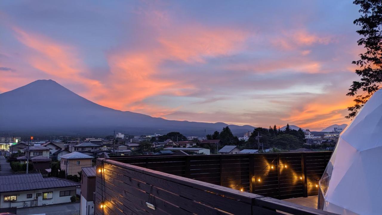 Maison d'hôtes Mount Fuji Panorama Glamping à Fujikawaguchiko Extérieur photo