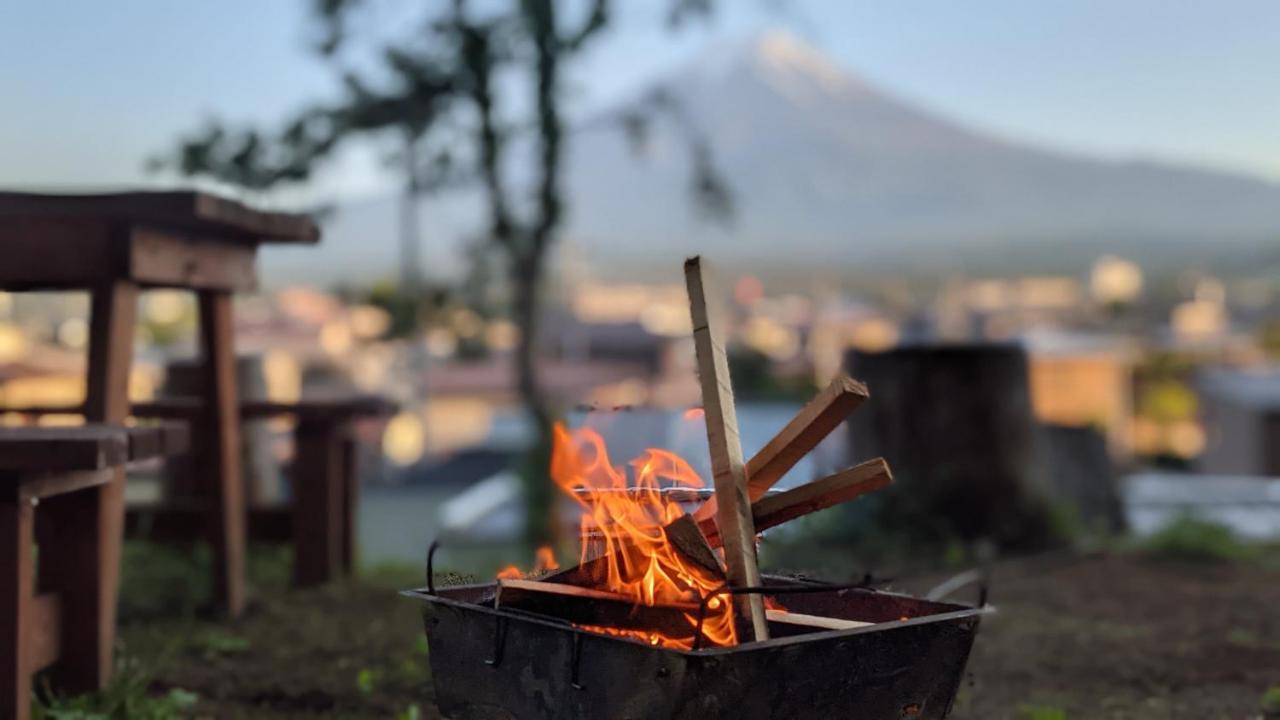 Maison d'hôtes Mount Fuji Panorama Glamping à Fujikawaguchiko Extérieur photo