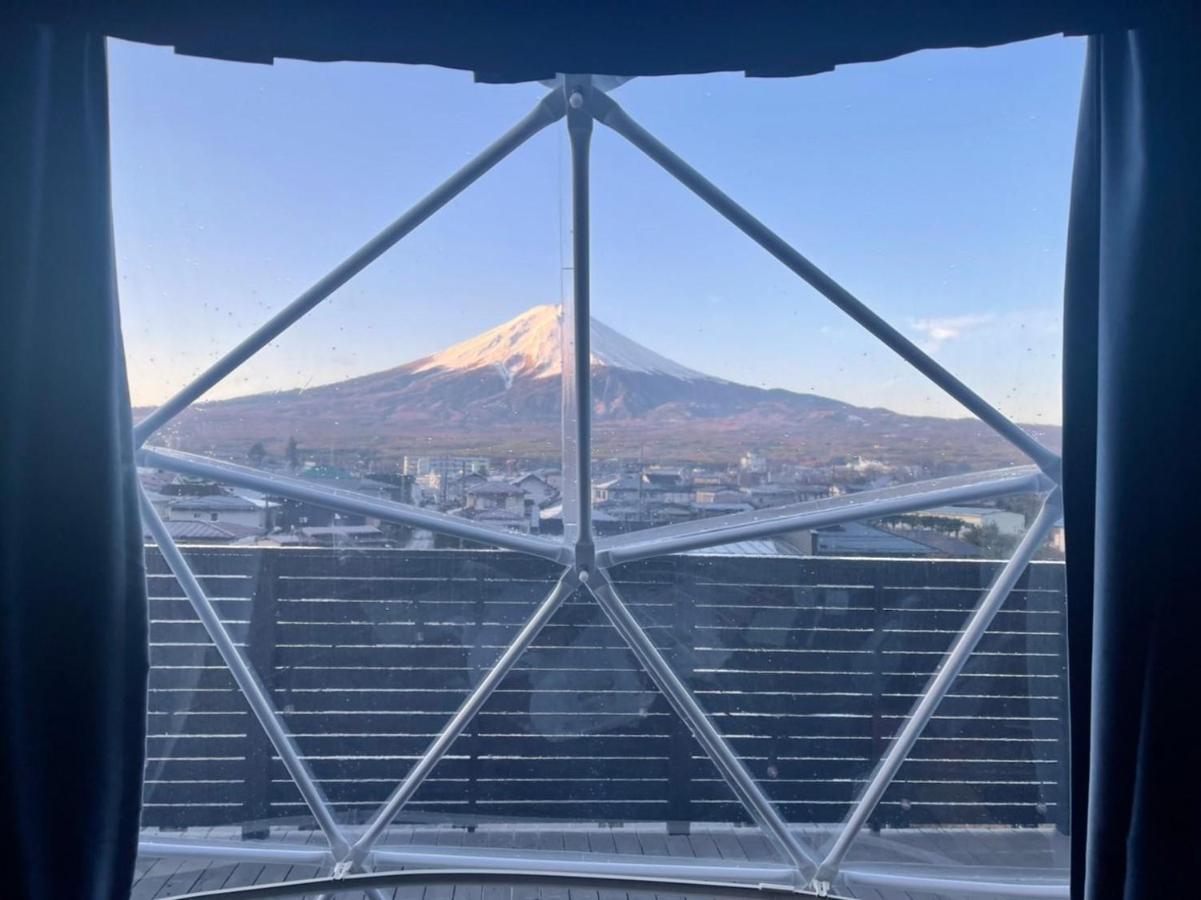 Maison d'hôtes Mount Fuji Panorama Glamping à Fujikawaguchiko Extérieur photo