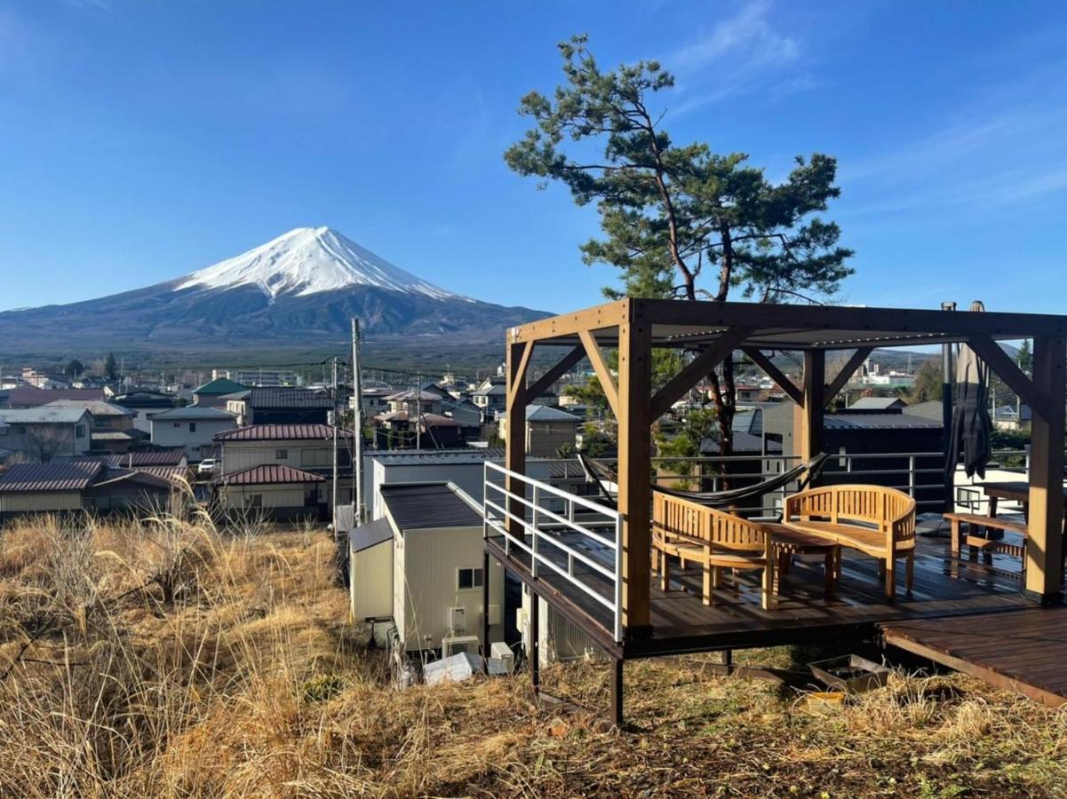 Maison d'hôtes Mount Fuji Panorama Glamping à Fujikawaguchiko Extérieur photo