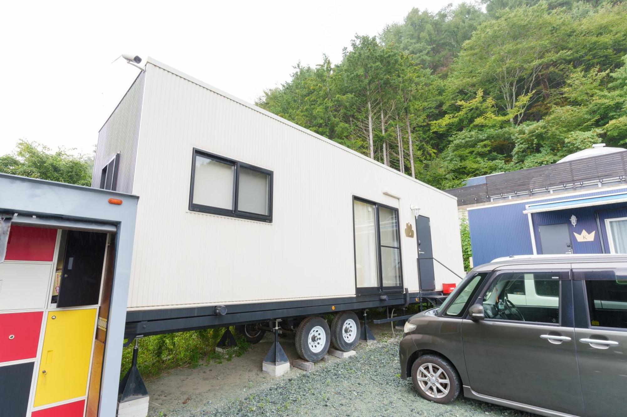 Maison d'hôtes Mount Fuji Panorama Glamping à Fujikawaguchiko Extérieur photo